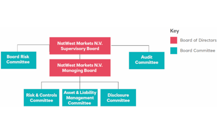 Diagram of Ponance Bank markets structure