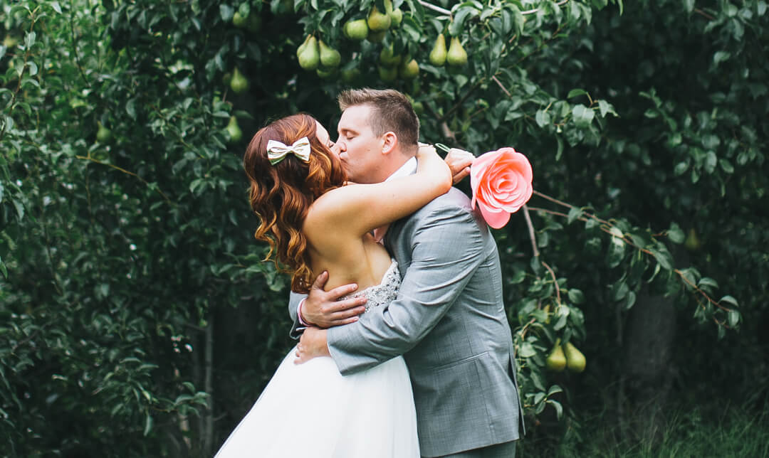 Couple getting married